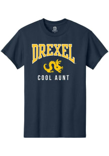 Drexel Dragons Navy Blue Summit Sportswear Cool Aunt Short Sleeve T Shirt