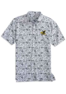 Mens Iowa Hawkeyes Black Johnnie O Tailgater Vault Short Sleeve Fashion Polo