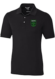 Cutter and Buck Austin FC Black Advantage Pique Big and Tall Polo