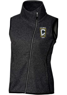 Cutter and Buck Columbus Crew Womens Charcoal Mainsail Asymmetrical Vest