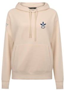 Levelwear Houston Astros Womens Tan Adorn Core Hooded Sweatshirt