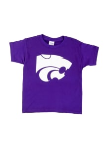 K-State Wildcats Youth Purple Big Mascot Short Sleeve T-Shirt