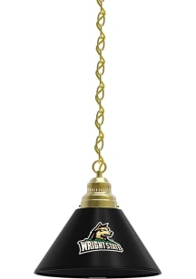Wright State Raiders Single Gold Billiard Lamp