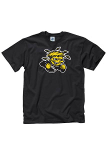 Wichita State Shockers Black Mascot Short Sleeve T Shirt