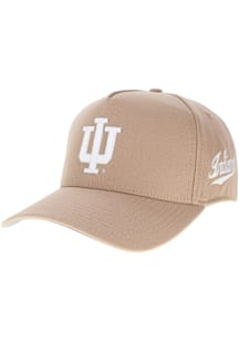 Indiana Hoosiers Coach Adjustable Hat - Khaki