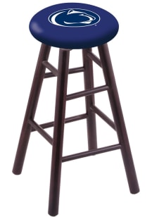 Brown Penn State Nittany Lions Round Cushion Maple Pub Stool