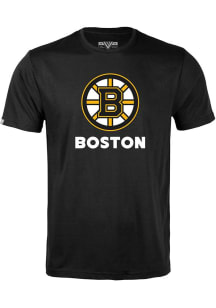 Levelwear Boston Bruins Black Richmond Home Turf Short Sleeve T Shirt