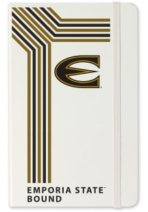 Emporia State Hornets School Bound team logo Notebook and Folder - White