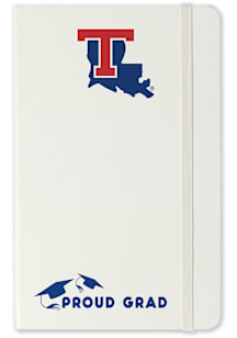 Louisiana Tech Bulldogs Proud Grad team logo Notebook and Folder - White