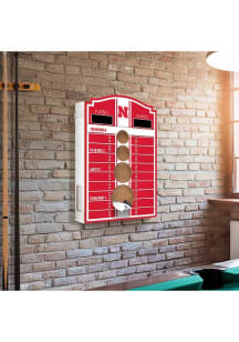 Red Nebraska Cornhuskers Bean Bag Toss Tailgate Game
