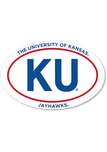 Kansas Jayhawks Euro Magnet