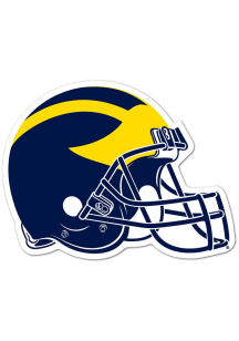 Michigan Wolverines Small Helmet Magnet