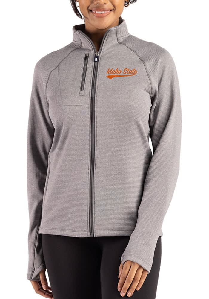 BIG GATHER PAPA JACKET グレー Idaho State Bengals Cutter and Buck Womens GRAPHITE Vault