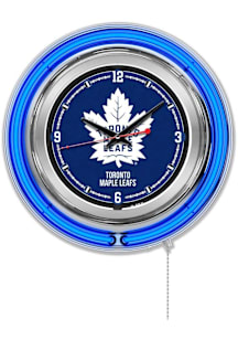Toronto Maple Leafs Double Neon Wall Clock