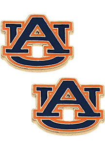Auburn Tigers Enamel Icons Stud Womens Earrings
