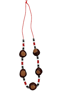 Ohio Half Strand Buckeye Necklace