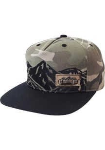 Colorado Green Mountain Camo 2T Mens Snapback Hat