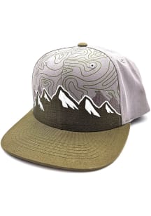 Colorado Grey Sierra 2T Mens Snapback Hat