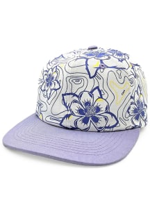 Colorado White Topo Floral 2T Womens Adjustable Hat