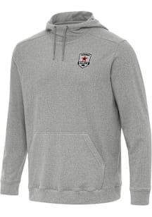 Antigua Sacramento Republic FC Mens Grey Cloud Long Sleeve Hoodie