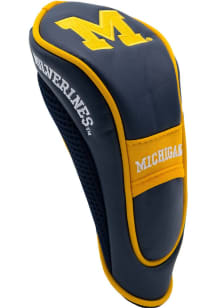 Blue Michigan Wolverines Hybrid Golf Headcover