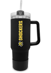 Wichita State Shockers 40 oz Stainless Steel Tumbler - Black