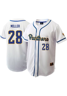 Gavin Miller  Mens White Pitt Panthers NIL Jersey