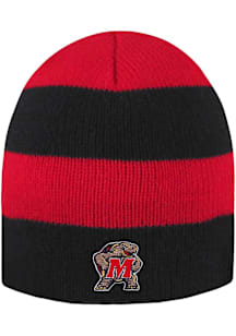 LogoFit Maryland Terrapins Black Columbia Mens Knit Hat