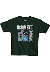 Blue 84 Michigan State Spartans Youth  Stitch Short Sleeve T-Shirt