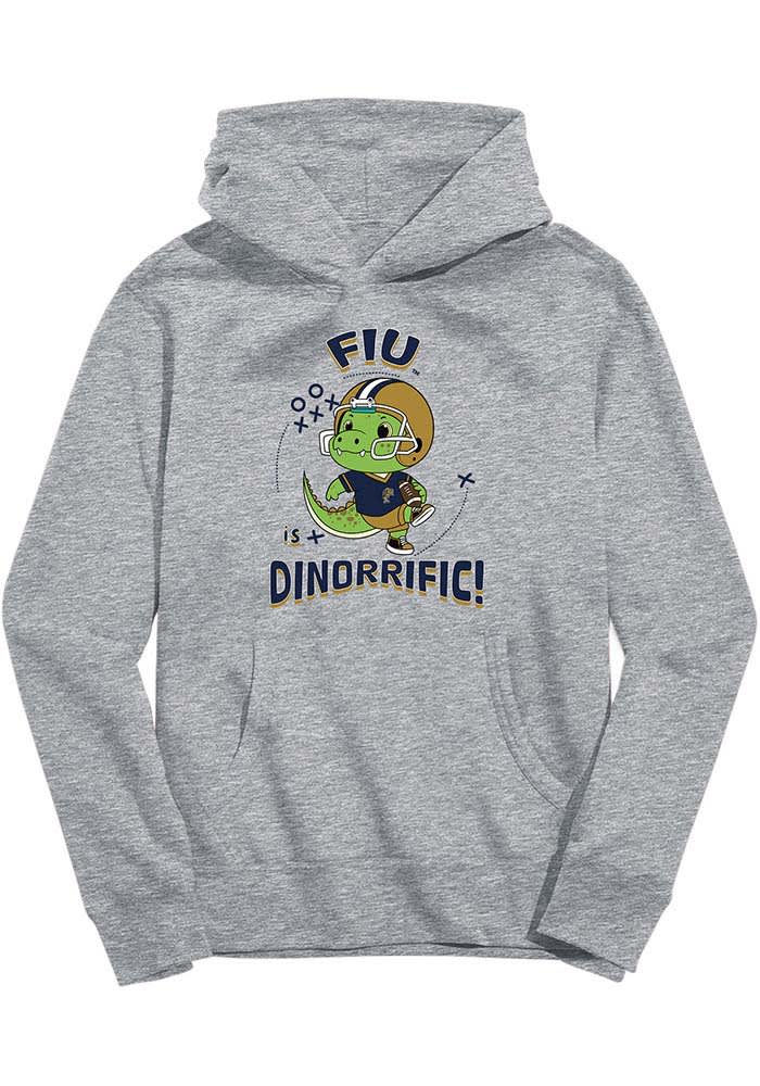 FIU Panthers Vive La Fete Youth ATHLETICGREY Dino-Riffic