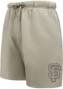 Pro Standard San Francisco Giants Mens Tan Neutral Shorts