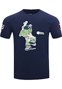 Orbit  Houston Astros Navy Blue Pro Standard Classic Mascot Short Sleeve Fashion T Shirt