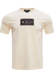 Pro Standard Dallas Cowboys White Club Member Badge Short Sleeve Fashion T Shirt