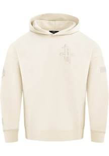 Pro Standard Houston Rockets Mens White Cream Neutral Fashion Hood