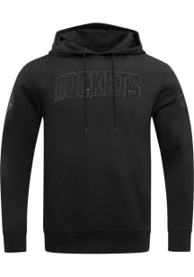Pro Standard Houston Rockets Mens Black Triple Black Fashion Hood