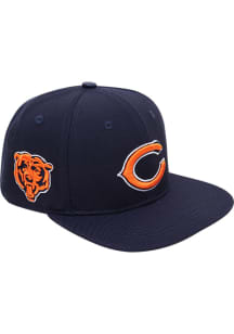 Pro Standard Chicago Bears Navy Blue Club Logo Mens Snapback Hat