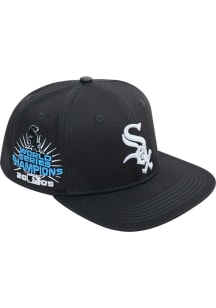 Pro Standard Chicago White Sox Grey World Series Side Patch Mens Snapback Hat