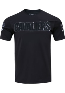 Pro Standard Cleveland Cavaliers Black Triple Black Short Sleeve Fashion T Shirt