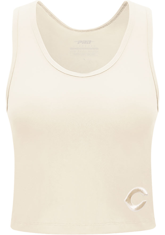 Pro Standard Cincinnati Reds Womens Tan Neutrals Tank Top