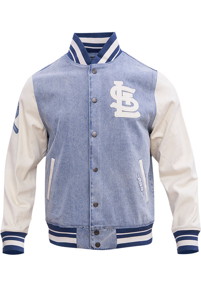 Pro Standard St Louis Cardinals Mens DENIM Varsity Blues Medium