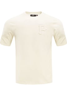 Pro Standard Pittsburgh Pirates White Neutral Short Sleeve Fashion T Shirt