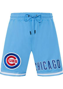Pro Standard Chicago Cubs Mens Light Blue Classic Shorts