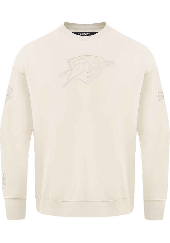 Pro Standard Oklahoma City Thunder Mens White Neutral Long Sleeve