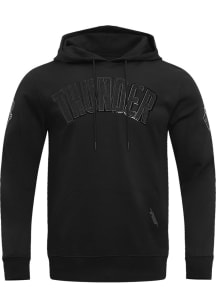 Pro Standard Oklahoma City Thunder Mens Black Triple Black Fashion Hood