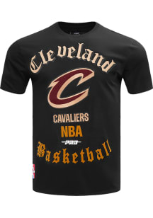 Pro Standard Cleveland Cavaliers Mens Maroon Old English Classics Long Sleeve Fashion Sweatshirt