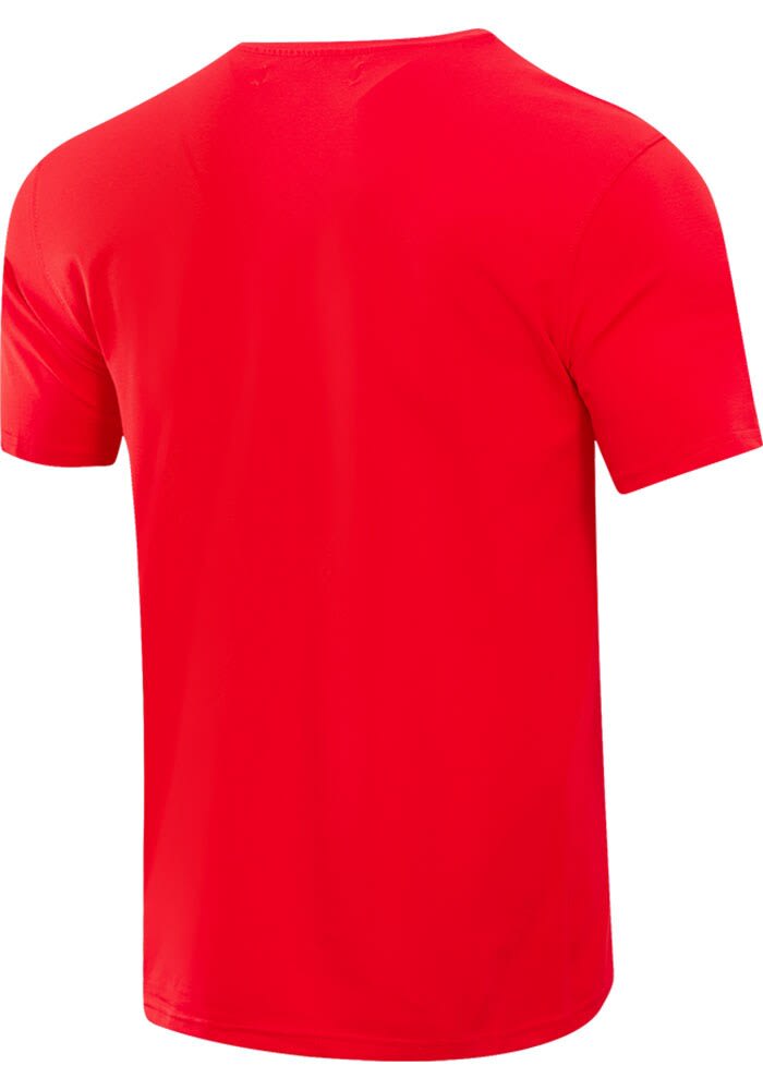 Pro Standard Cincinnati Reds Red Bristle Short Sleeve Fashion T Shirt