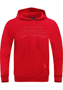 Pro Standard Detroit Red Wings Mens Red Triple Tonal Fashion Hood