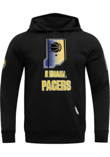 Pro Standard Indiana Pacers Mens Black Black Out Fashion Hood