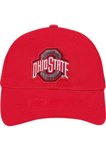 Ohio State Buckeyes Pro Standard Game Day Classics W Dad Womens Adjustable Hat - Red