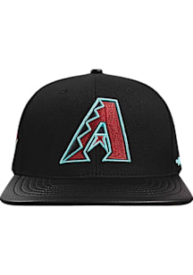 Pro Standard Arizona Diamondbacks Black Classic Logo Strapback Mens Snapback Hat